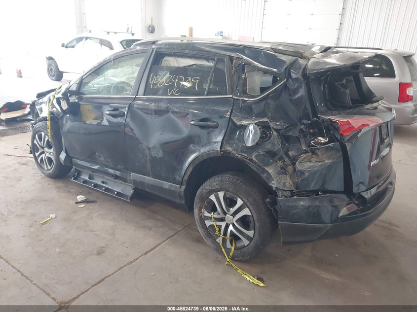 Vin: jtmbfrevxjj225070, lot: 46323620, toyota rav4 le 20183