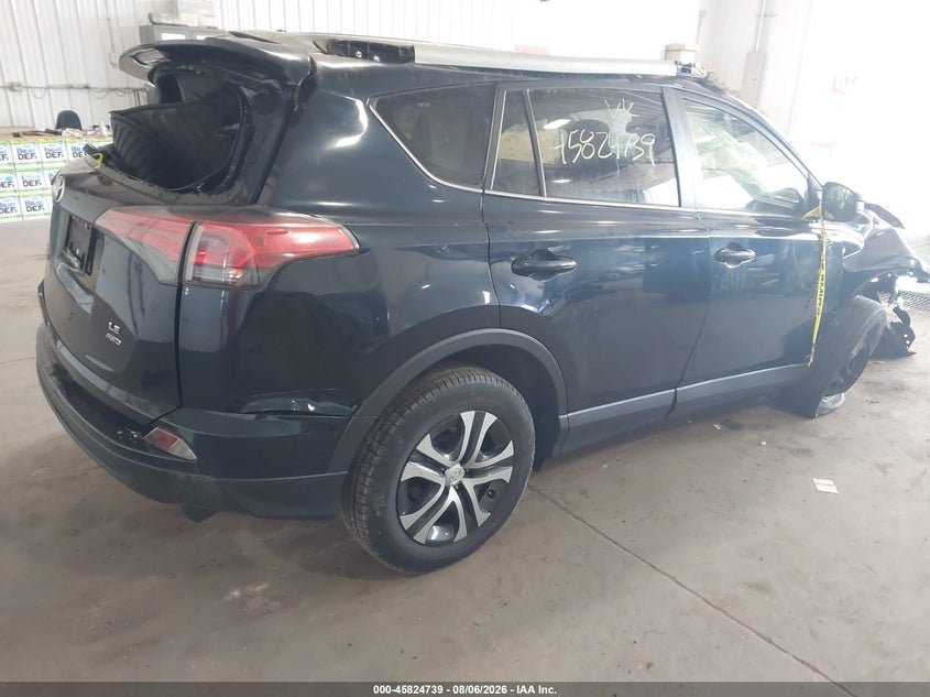 Vin: jtmbfrevxjj225070, lot: 46323620, toyota rav4 le 20184