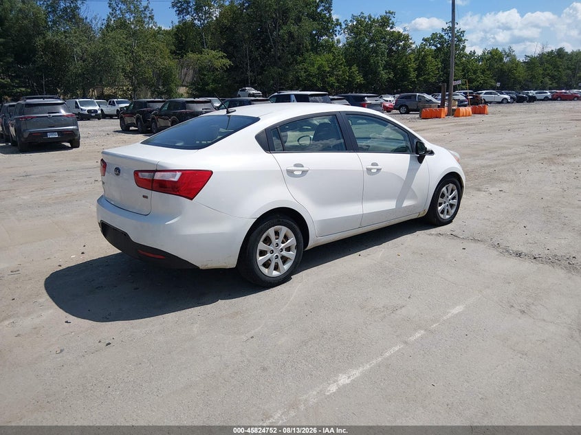 2014 KIA RIO auction photo 4