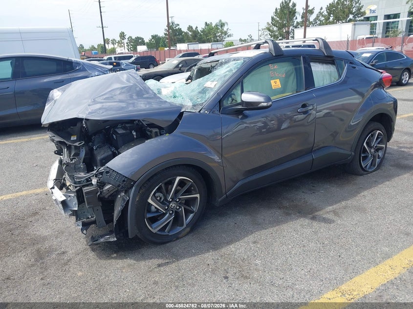 Vin: jtnkhmbx0m1109475, lot: 46323643, toyota c-hr limited 20212