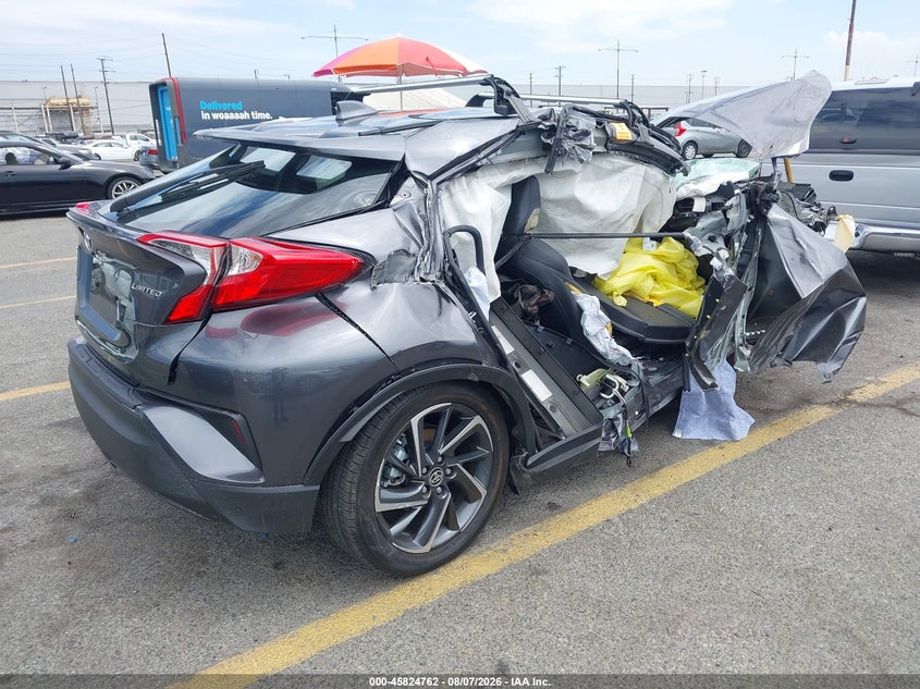 Vin: jtnkhmbx0m1109475, lot: 46323643, toyota c-hr limited 20214