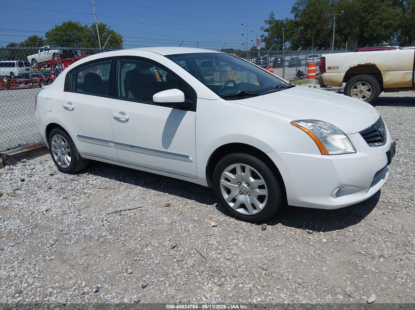 2011 NISSAN SENTRA SEDAN 2.0L I-4 DOHC, VVT, 140HP