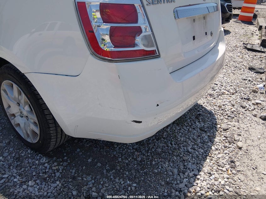 2011 NISSAN SENTRA SEDAN 2.0L I-4 DOHC, VVT, 140HP