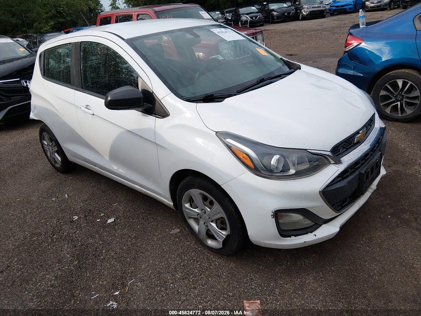 Vin: kl8cb6sa4kc747692, lot: 46323653, chevrolet spark ls cvt 2019 img_1