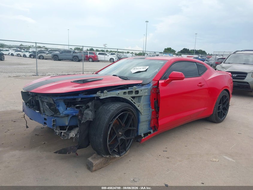 Vin: 1g1fd1rs9k0108041, lot: 46323670, chevrolet camaro 3lt 20192