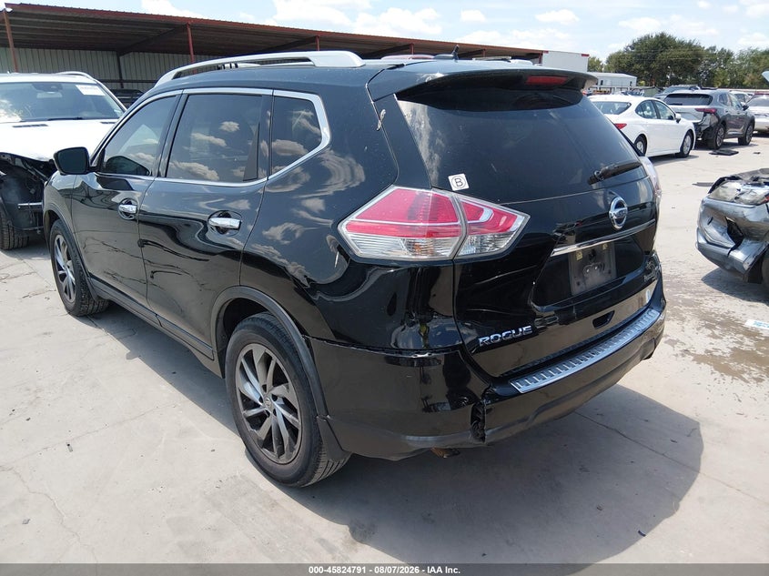 Vin: 5n1at2mt6fc840945, lot: 46323672, nissan rogue sl 20153