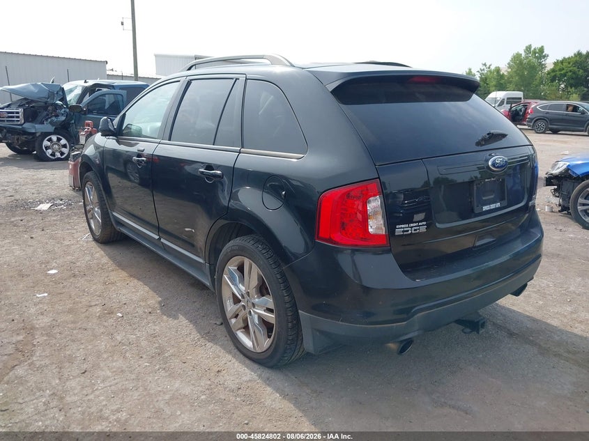 Vin: 2fmdk3j94cba49209, lot: 46323683, ford edge sel 20123