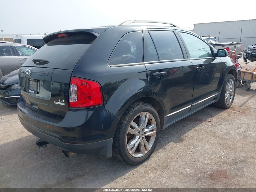 Vin: 2fmdk3j94cba49209, lot: 46323683, ford edge sel 20124