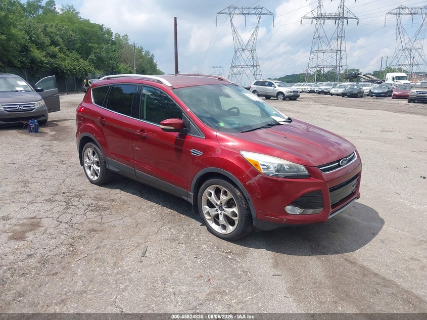 Vin: 1fmcu9jx7fub15273, lot: 46323716, ford escape titanium 2015 img_1