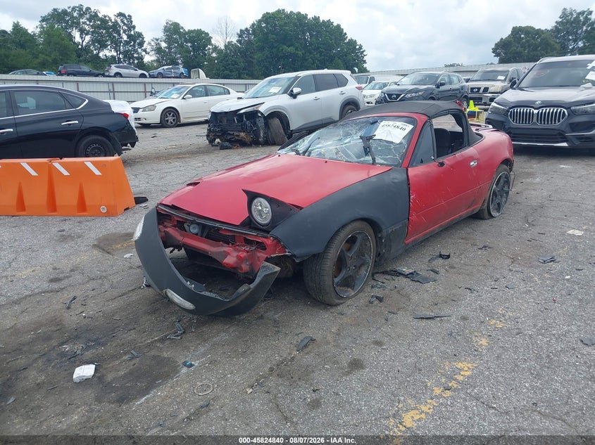 1991 Mazda MX-5, All Over, IAAI, VIN JM1NA3516M0203910 — photo 2