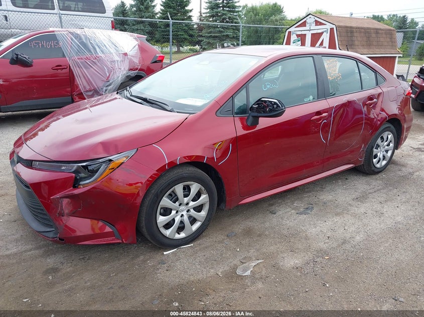 Vin: 5yfb4mde9tp410333, lot: 46323724, toyota corolla le 20262