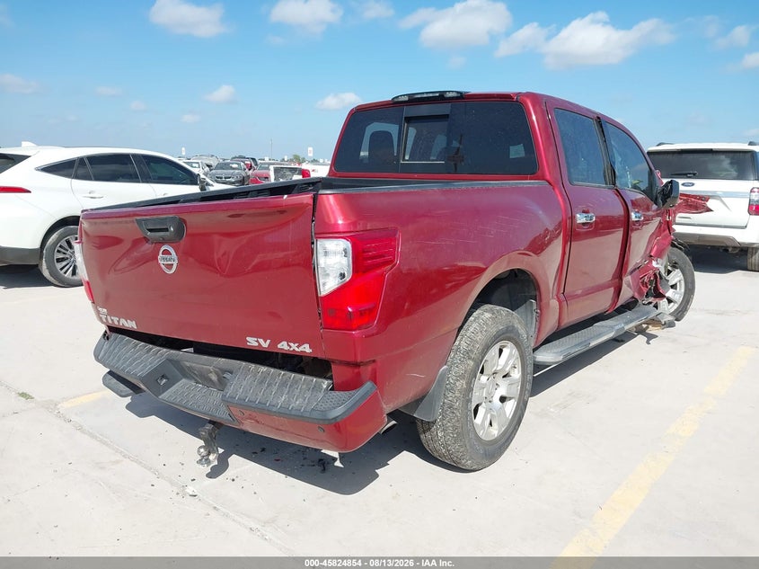 Vin: 1n6aa1e59kn515075, lot: 46323735, nissan titan sv 20194