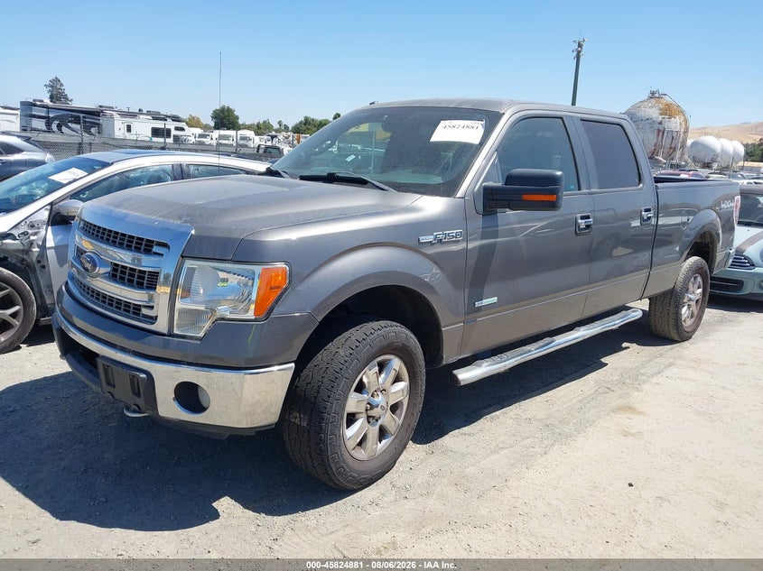 Vin: 1ftfw1et5dkg11458, lot: 46323762, ford f-150 xlt 20132