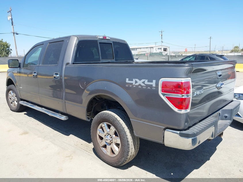 Vin: 1ftfw1et5dkg11458, lot: 46323762, ford f-150 xlt 20133
