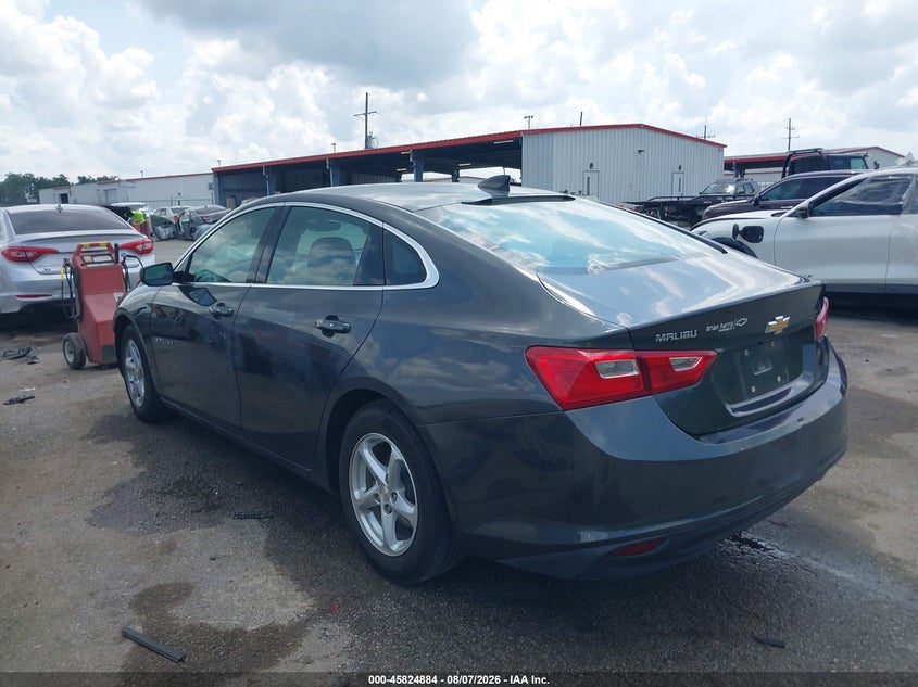 Vin: 1g1zb5st5hf208771, lot: 46323765, chevrolet malibu ls 20173
