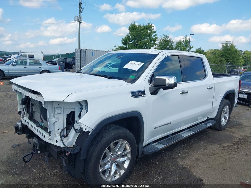 Vin: 3gtu9ded4mg377572, lot: 46323778, gmc sierra 1500 4wd  short box slt 20212