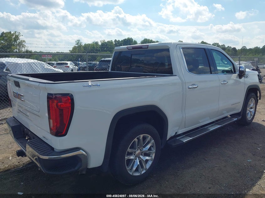 Vin: 3gtu9ded4mg377572, lot: 46323778, gmc sierra 1500 4wd  short box slt 20214