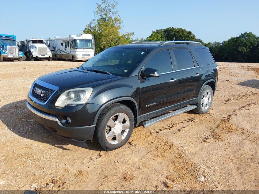 2008 GMC ACADIA SPORT UTILITY VEHICLE 3.6L V-6 DOHC, VVT, 275HP