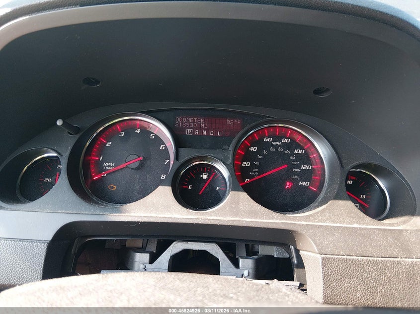 2008 GMC ACADIA SPORT UTILITY VEHICLE 3.6L V-6 DOHC, VVT, 275HP