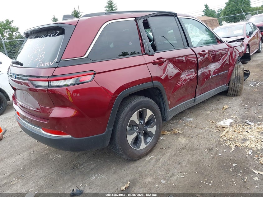 2025 JEEP GRAND CHEROKEE 4XE auction photo 4