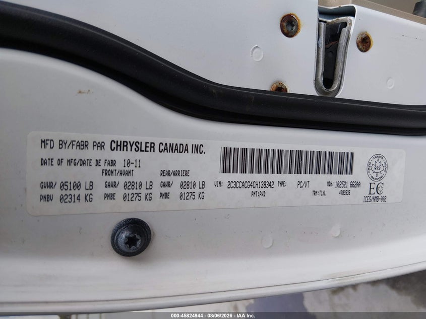 2012 CHRYSLER 300 LIMITED · Фото 9