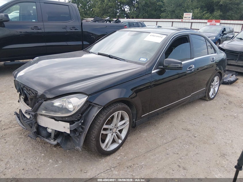 Vin: wddgf4hb7er312254, lot: 46323832, mercedes-benz c 250 sport 20142