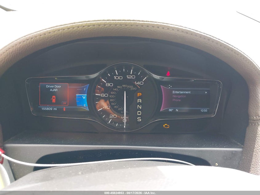 LINCOLN MKX 2014 VIN 2LMDJ8JK6EBL04307