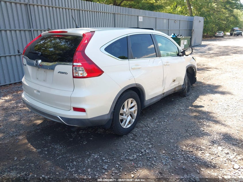 Vin: 5j6rm4h53fl073013, lot: 46323852, honda cr-v ex 20154