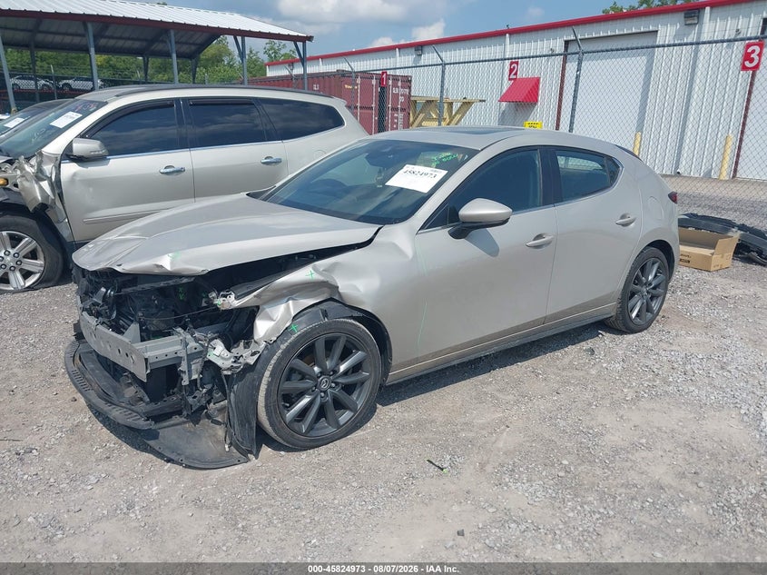 Vin: jm1bpalm2p1607594, lot: 46323854, mazda mazda3 2.5 s preferred 20232