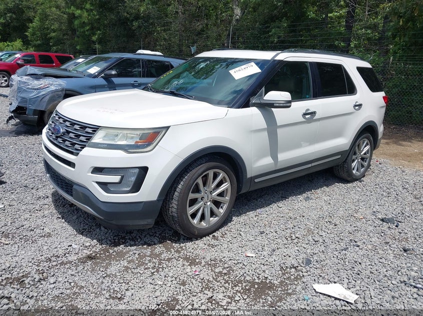 Vin: 1fm5k7f81ggc89778, lot: 46323860, ford explorer limited 20162