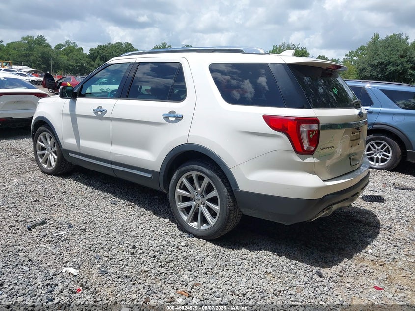 Vin: 1fm5k7f81ggc89778, lot: 46323860, ford explorer limited 20163