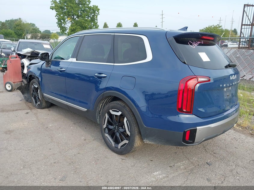 Vin: 5xyp6dgc8sg588165, lot: 46323878, kia telluride s 20253