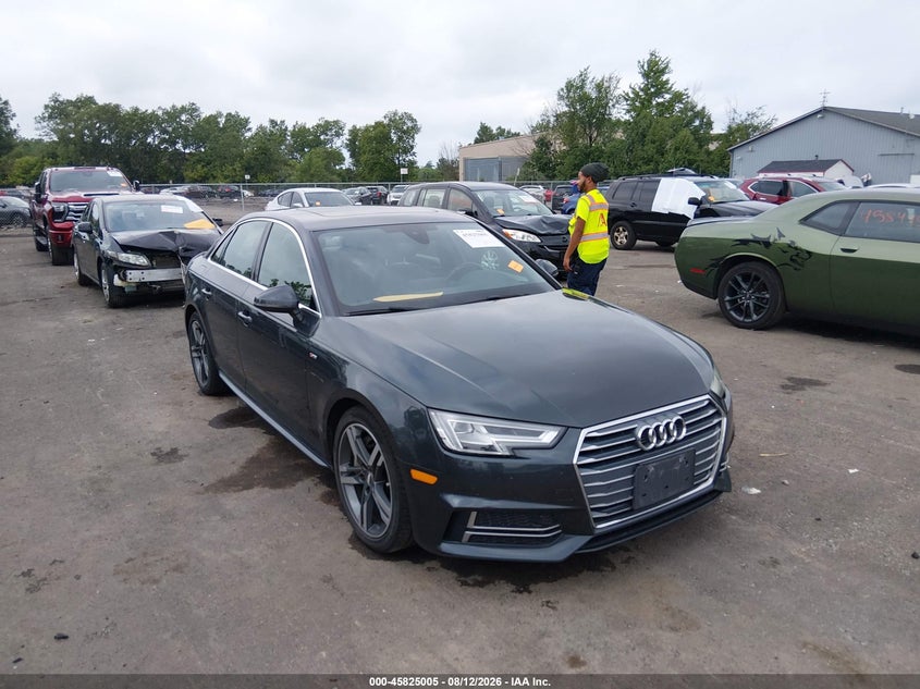 Vin: wauenaf47jn018486, lot: 46323886, audi a4 2.0t premium/2.0t tech premium 2018 img_1