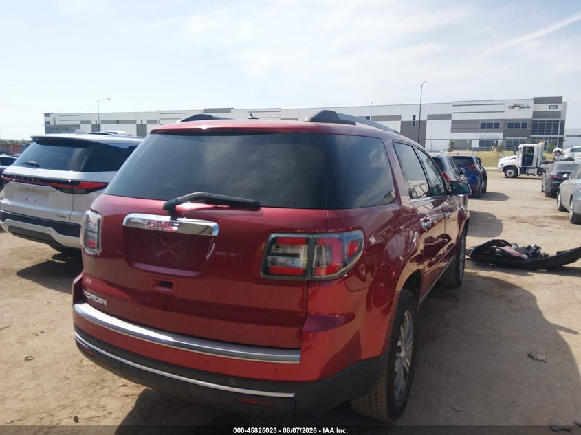 Vin: 1gkkrrkd6dj179538, lot: 46323904, gmc acadia slt-1 20134