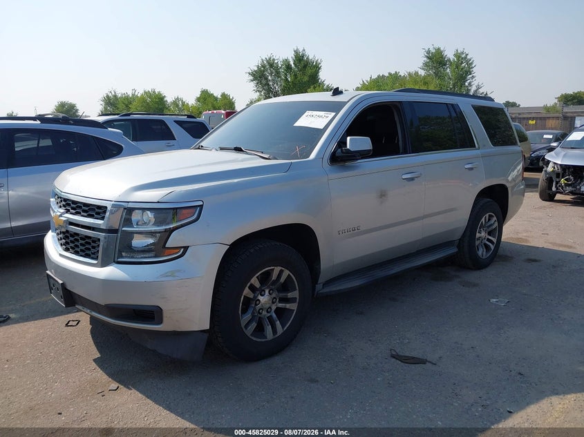 Vin: 1gnskakc0fr233078, lot: 46323910, chevrolet tahoe ls 20152