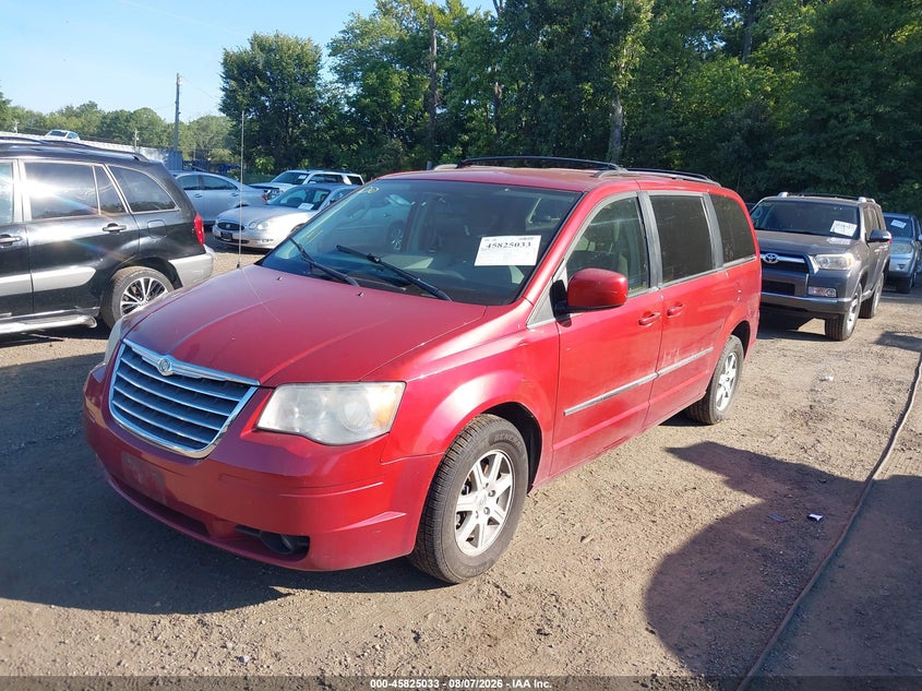 Vin: 2a4rr5d13ar249861, lot: 46323914, chrysler town & country touring 20102