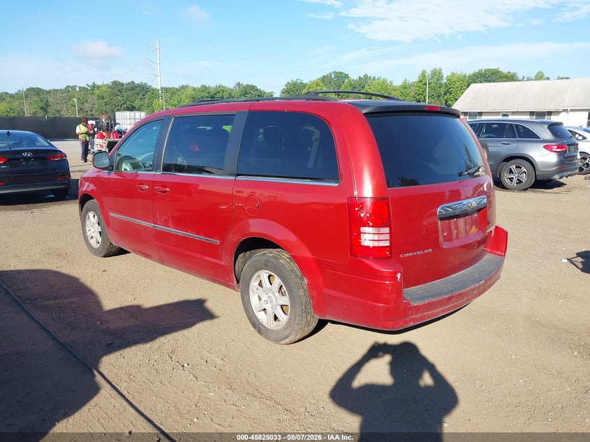 Vin: 2a4rr5d13ar249861, lot: 46323914, chrysler town & country touring 20103