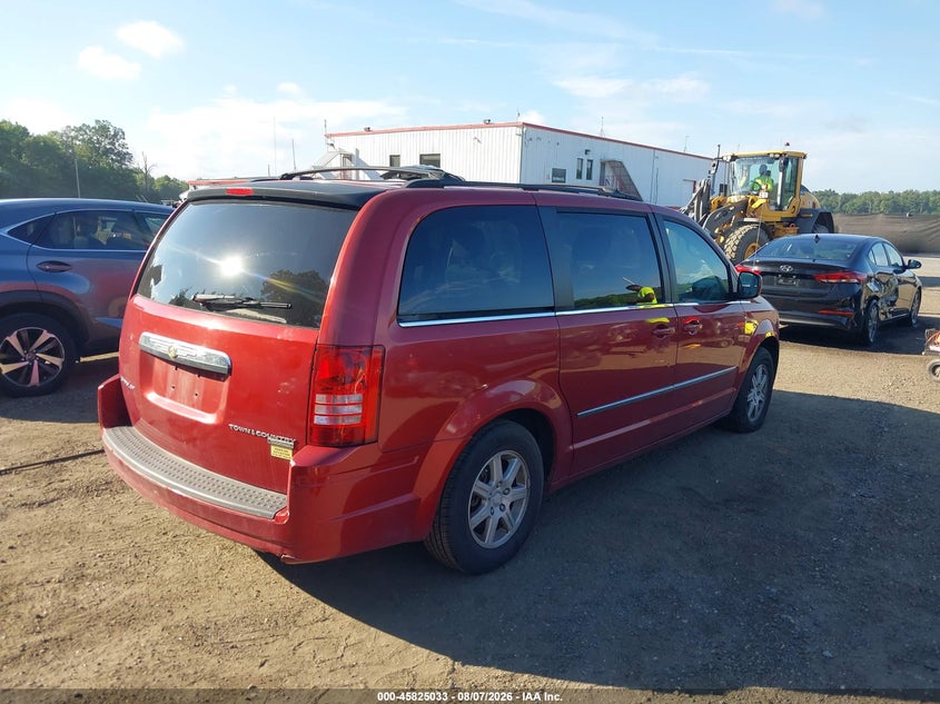 Vin: 2a4rr5d13ar249861, lot: 46323914, chrysler town & country touring 20104