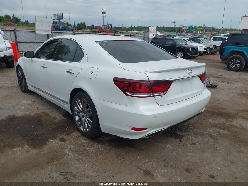 Vin: jthbl5ef9e5125419, lot: 46323916, lexus ls 460 20143