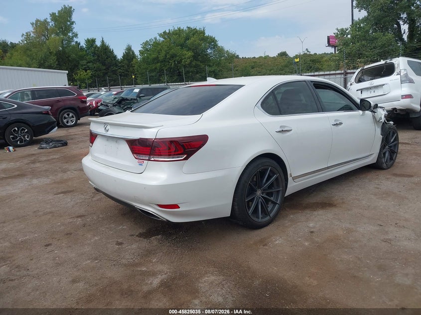 Vin: jthbl5ef9e5125419, lot: 46323916, lexus ls 460 20144