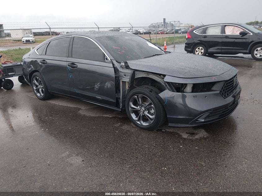 Vin: 1hgcy2f63pa005504, lot: 46323919, honda accord hybrid ex-l 2023 img_1