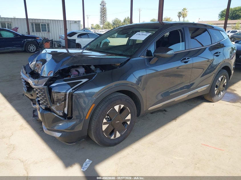 Vin: kndpu3dg1t7329412, lot: 46323927, kia sportage hybrid lx 20262