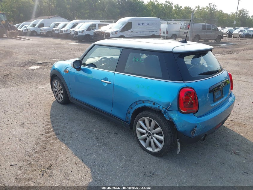 Vin: wmwxp5c58h3c63653, lot: 46323928, mini hardtop cooper 20173