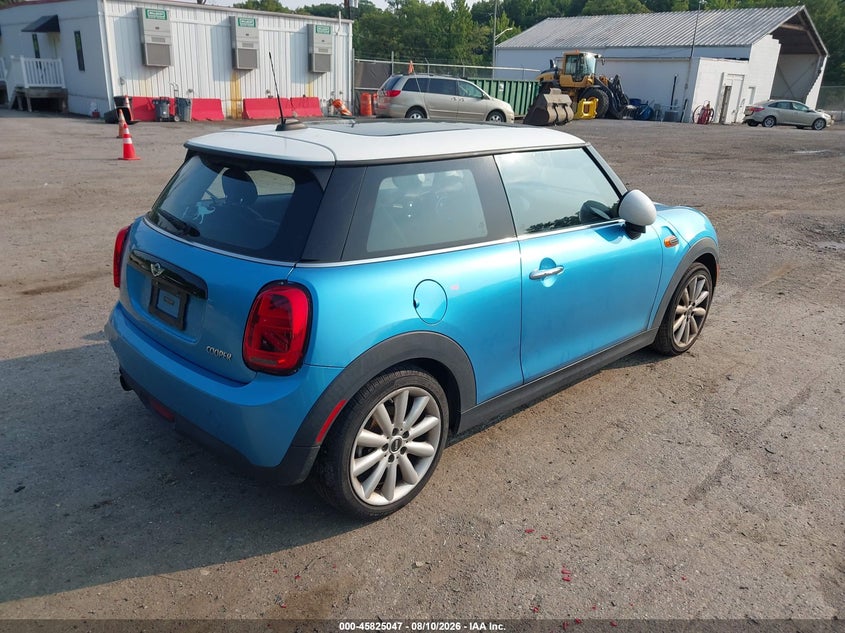 Vin: wmwxp5c58h3c63653, lot: 46323928, mini hardtop cooper 20174