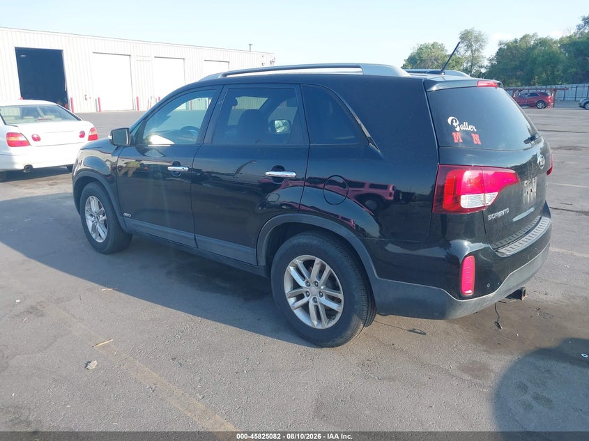 Vin: 5xyktda65fg624406, lot: 46323963, kia sorento lx 20153