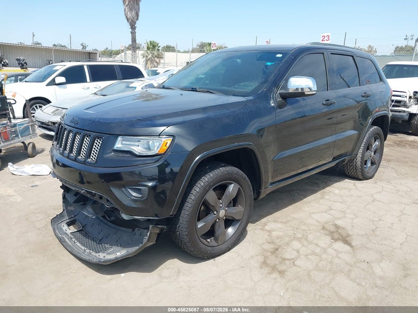 Vin: 1c4rjfcg7fc894795, lot: 46323968, jeep grand cherokee overland 20152