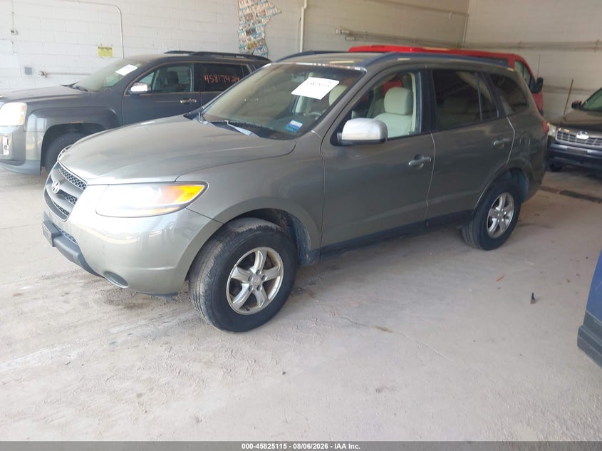 2008 Hyundai Santa Fe, Normal Wear & Tear, IAAI, VIN 5NMSG13D28H193210 — photo 2