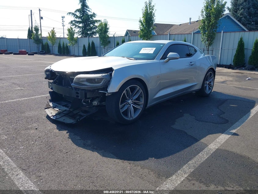 Vin: 1g1fb1rs8j0121884, lot: 46324002, chevrolet camaro 1lt 20182