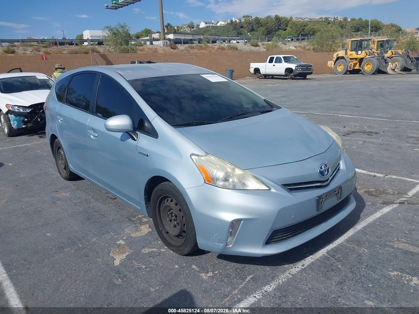 Vin: jtdzn3eu0e3312718, lot: 46324005, toyota prius v two 2014 img_1