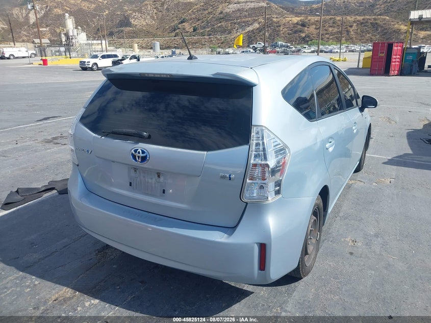 Vin: jtdzn3eu0e3312718, lot: 46324005, toyota prius v two 20144